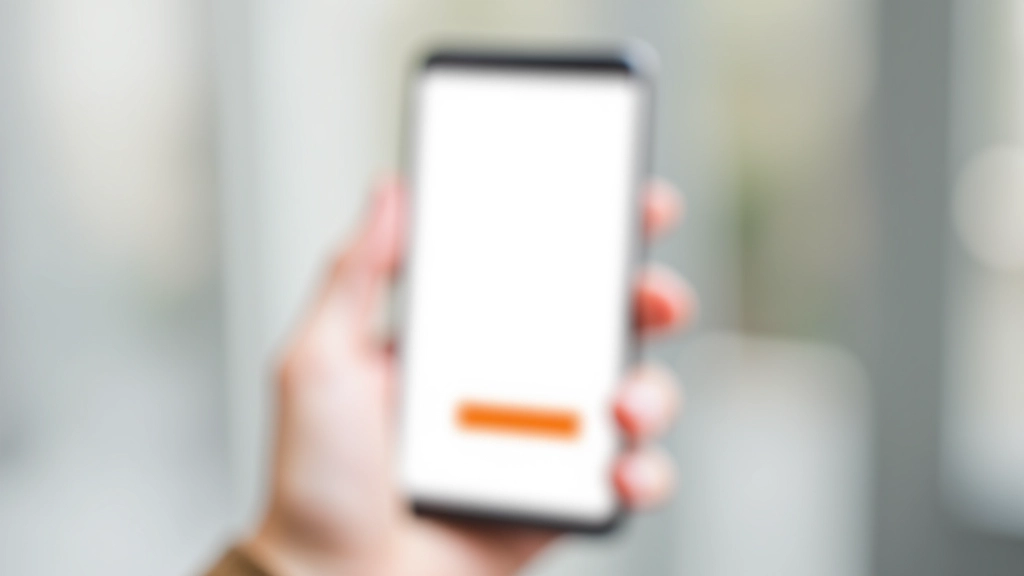 Mobiel scherm van webshop met prominent geplaatste winkelwagen knop boven de vouwlijn