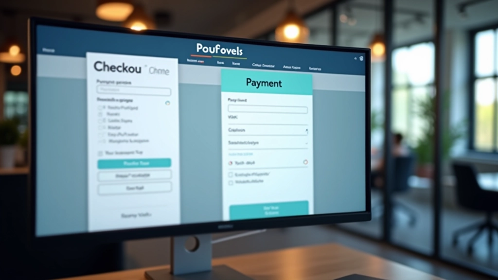 Betalingsformulier scherm met beveiligingspictogrammen en vertrouwensindicatoren