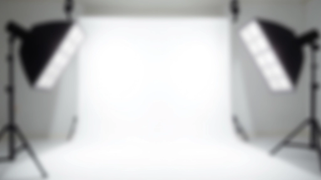 Product fotografie setup met verlichting, schone witte achtergrond en artikel foto uit meerdere hoeken