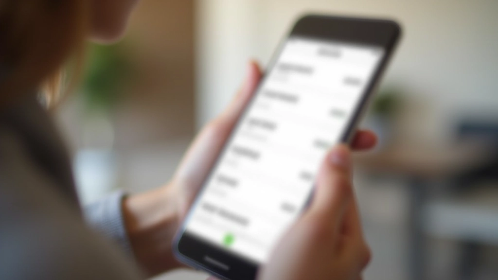 Smartphone scherm met geoptimaliseerde winkelwagen lay-out, verticaal gestapelde producten met duidelijke prijs informatie
